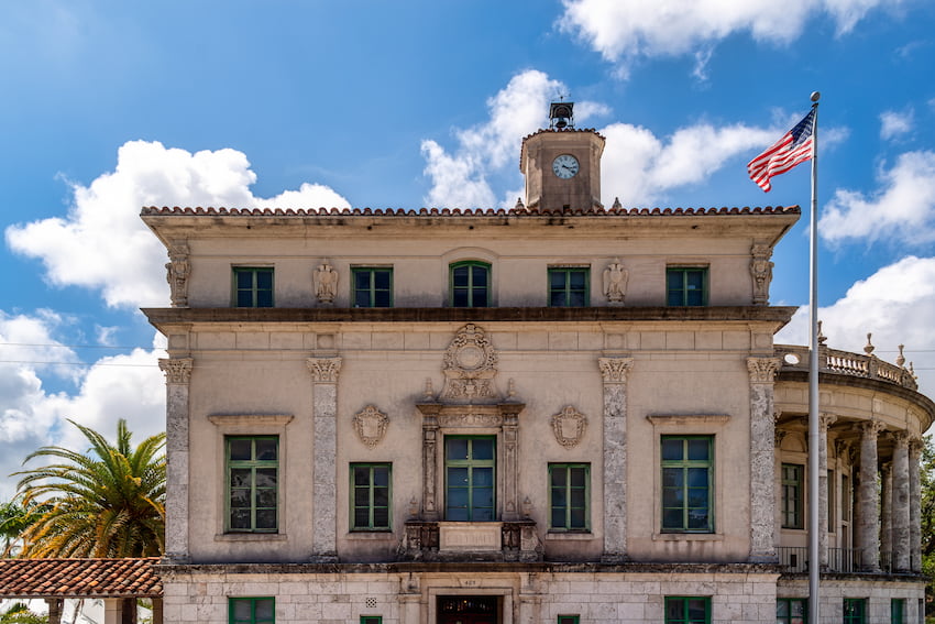 Colonial City Hall in Coral Gables