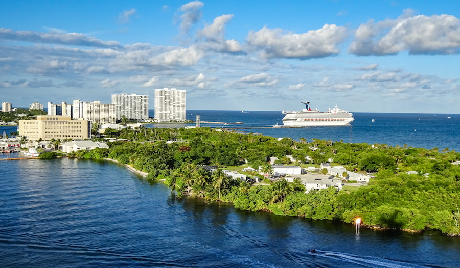 Port Eveglades in Florida