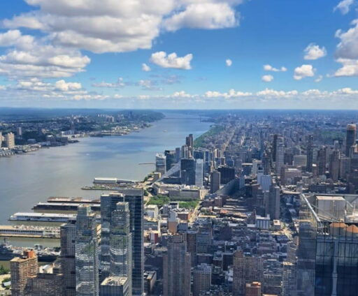Midtown Manhattan and cruise terminal