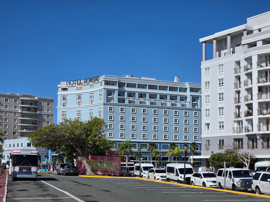 Hotel Rumbao near Old San Juan cruise piers