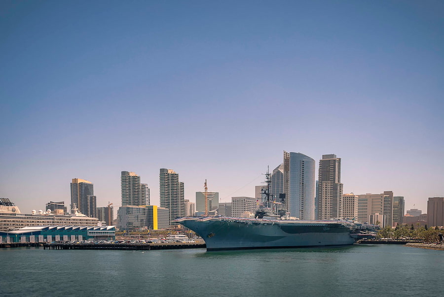 Port of San Diego cruise terminal and museum