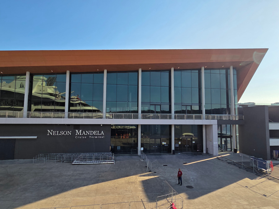 Nelson Mandela cruise terminal in Durban South Africa